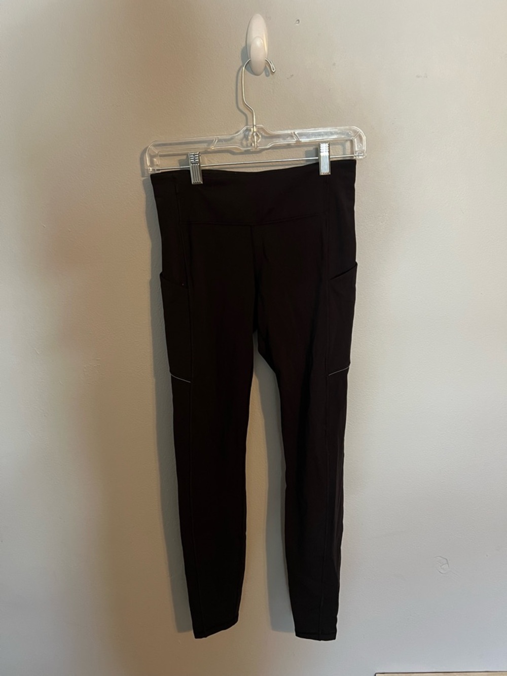 lululemon athletica Black High-Rise Pocket Leggings- Speed up leggings